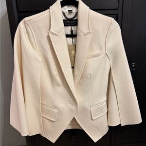 Burberry Cream Women's Blazer